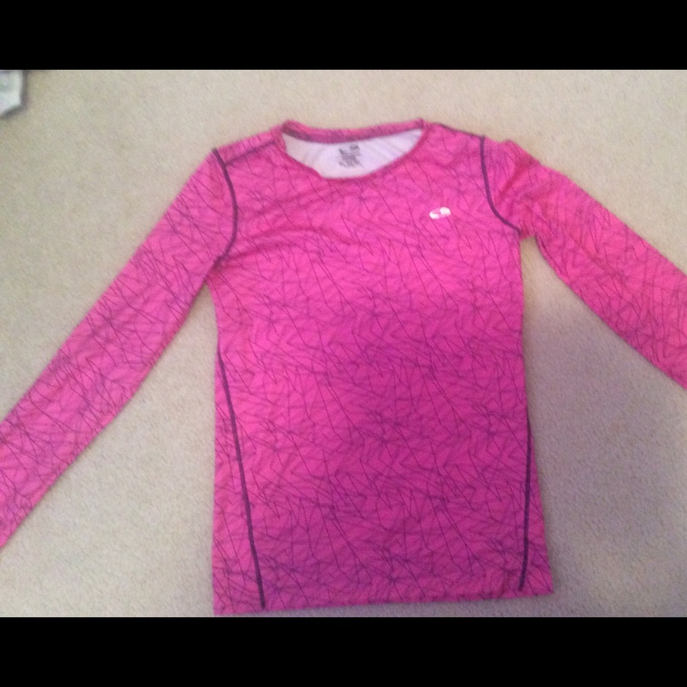 Pink under Armour shirt